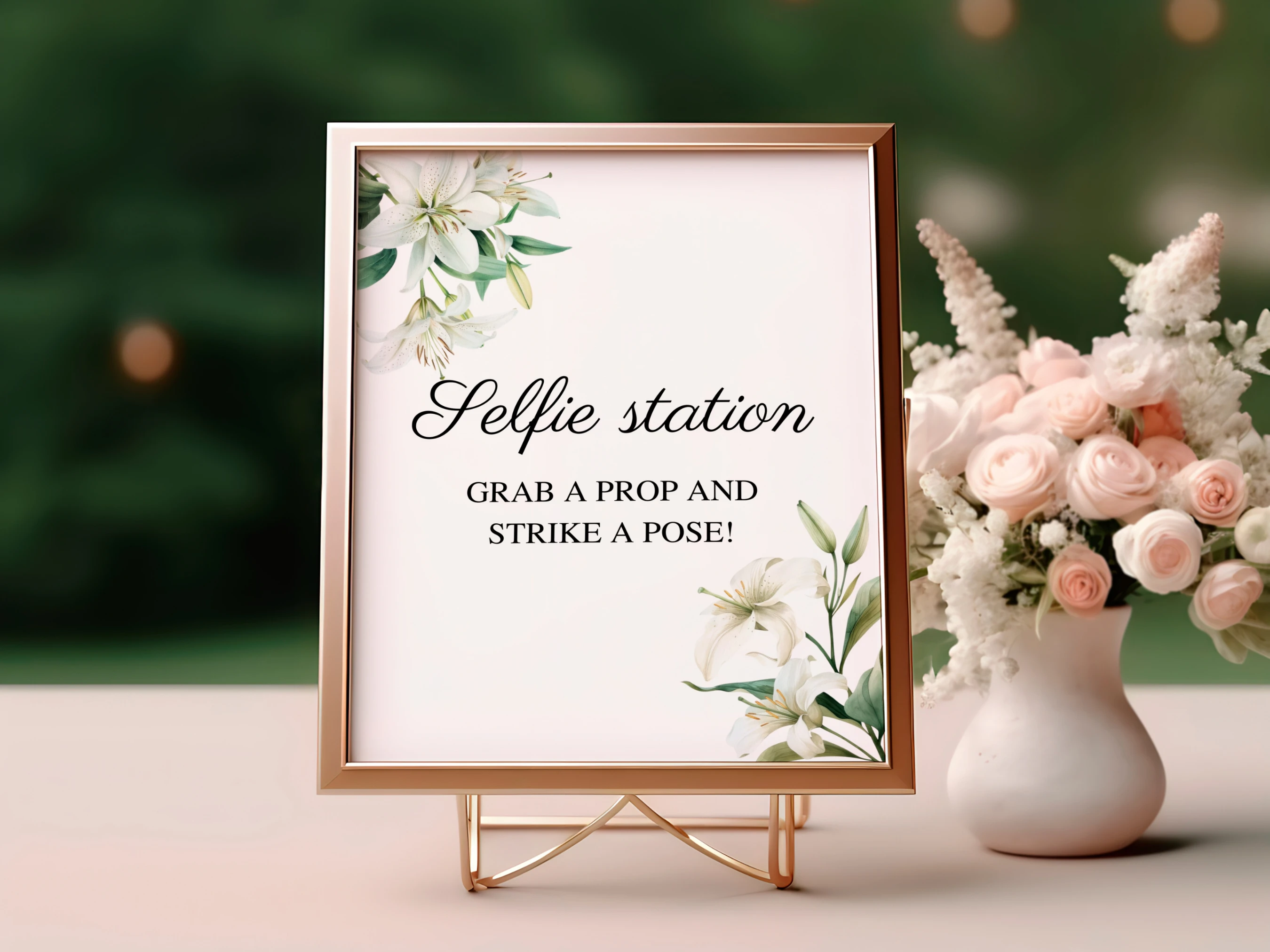 Baby In Bloom Baby Shower Table Signs | Wildflower Late Night Diapers | Pacifier Hunt Sign | Editable Canva Template | Digital Download