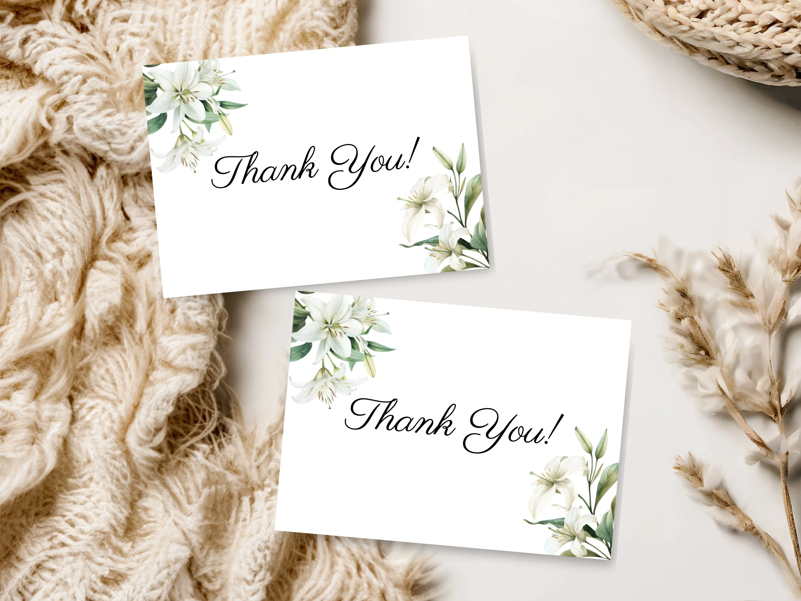 Baby In Bloom Baby Shower Invitation Set | Spring Wildflower Green And White Starter Pack For Baby Girl | Editable Canva Template | Digital Download
