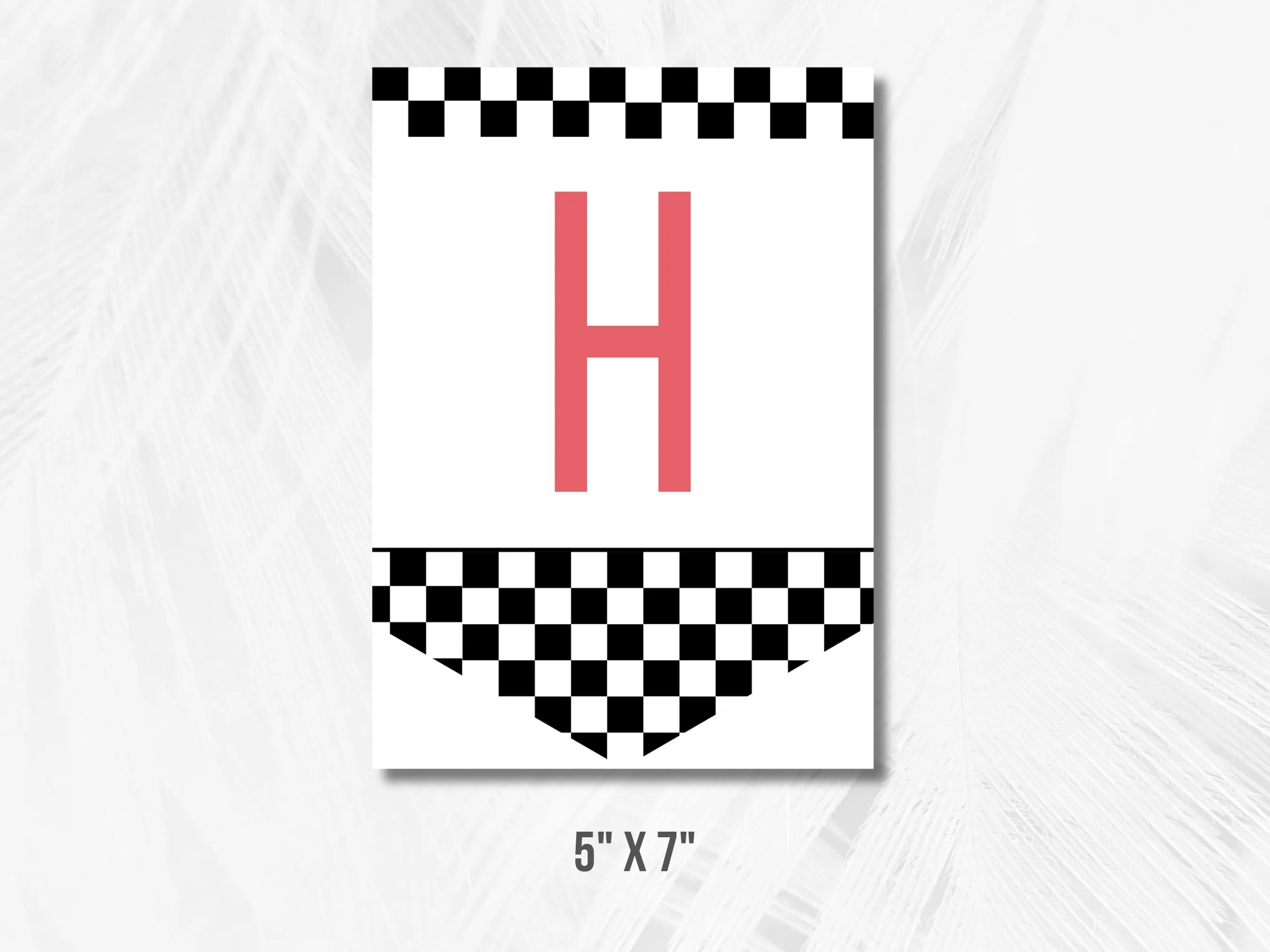 Fast One Happy Birthday Banner | Red Race Car Birthday Bunting | Race Car Birthday Wall Banner | Editable Canva Template | Digital Download