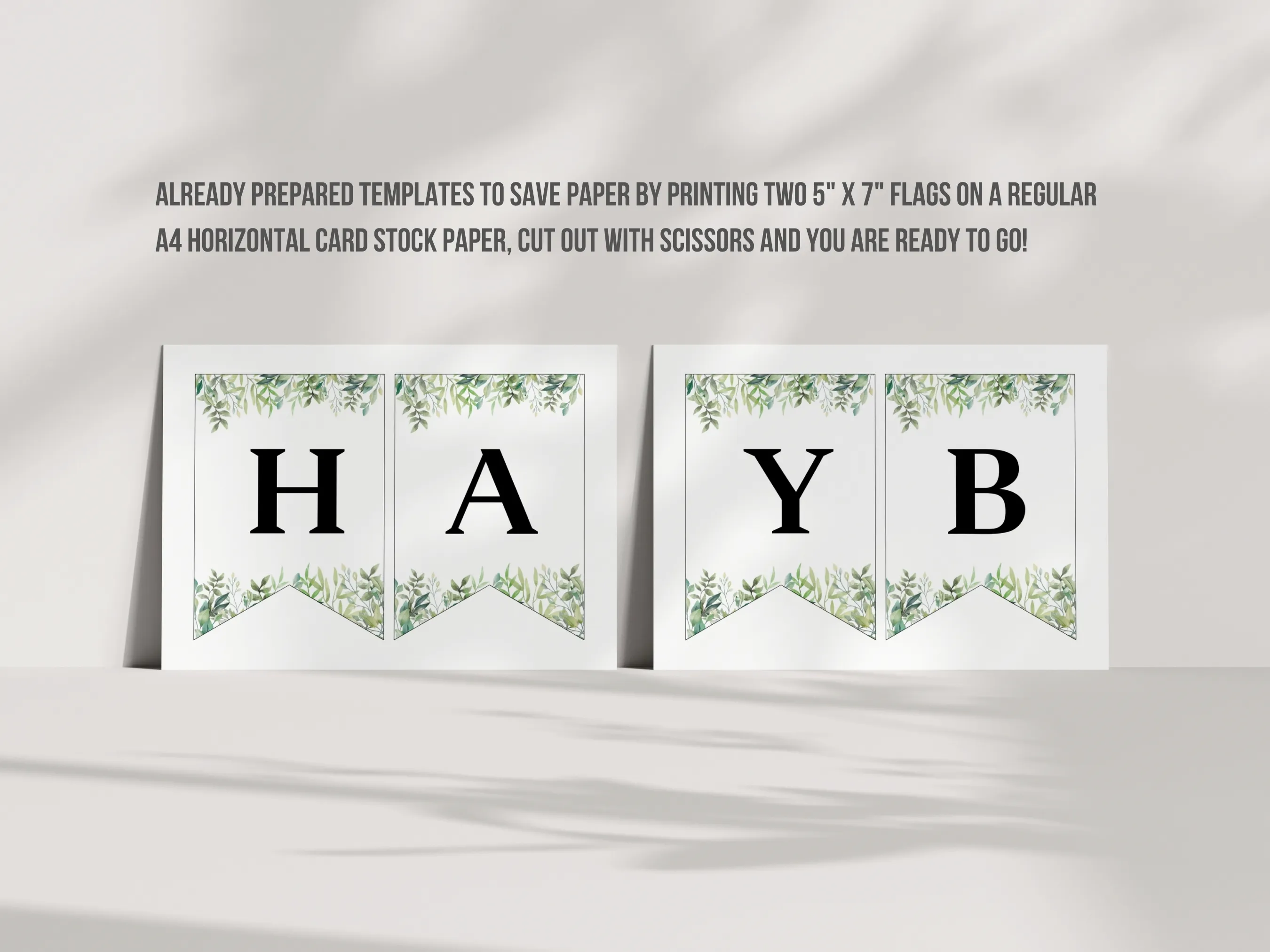Wild One Happy Birthday Banner | Happy Birthday Bunting | Jungle Birthday Banner | Editable Canva Template | Digital Download