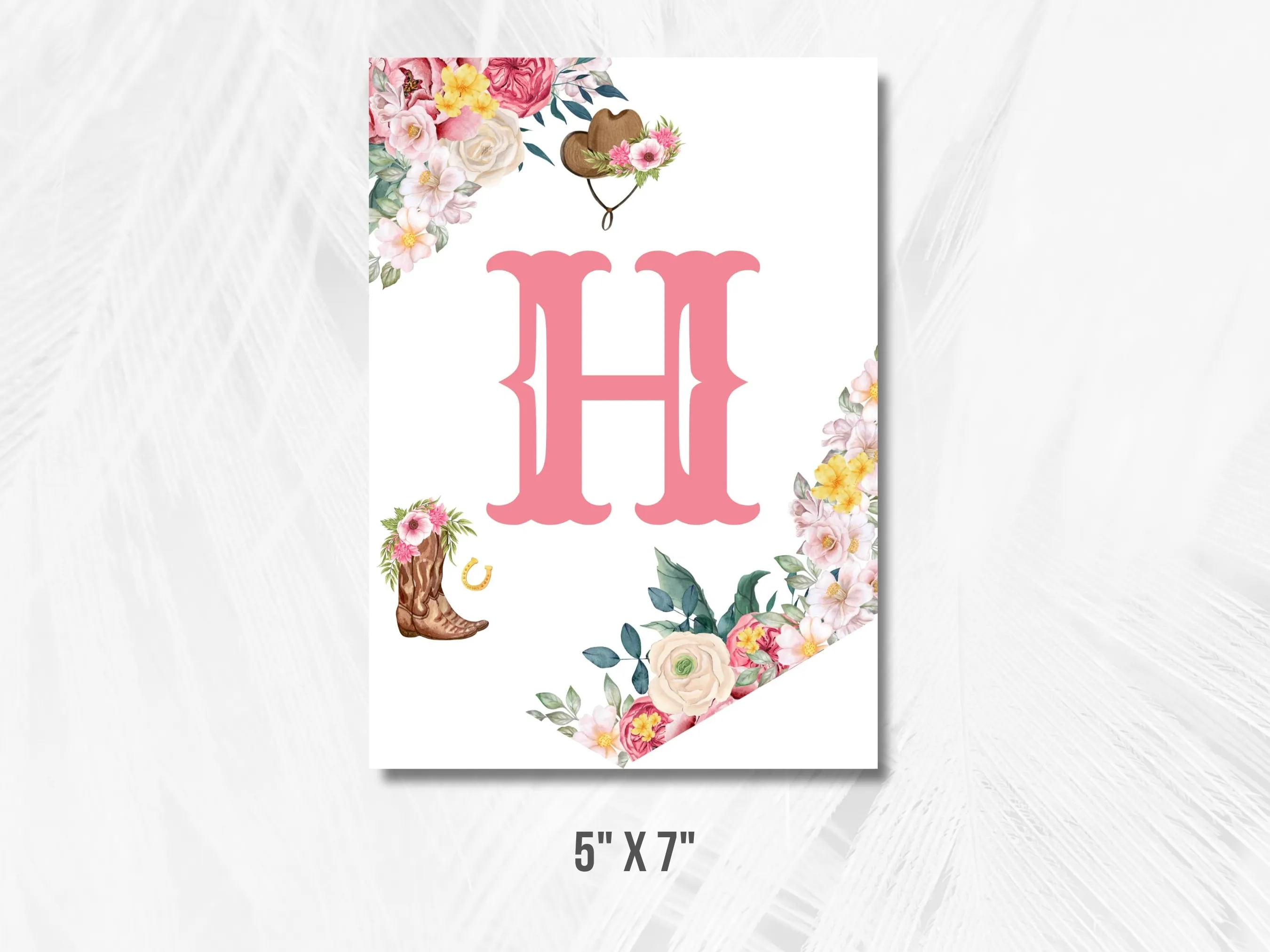 Horse Birthday Banner | My First Rodeo Happy Birthday Banner | Pony Birthday Bunting | Cowgirl Birthday Wall Banner | Editable Canva Template | Digital Download